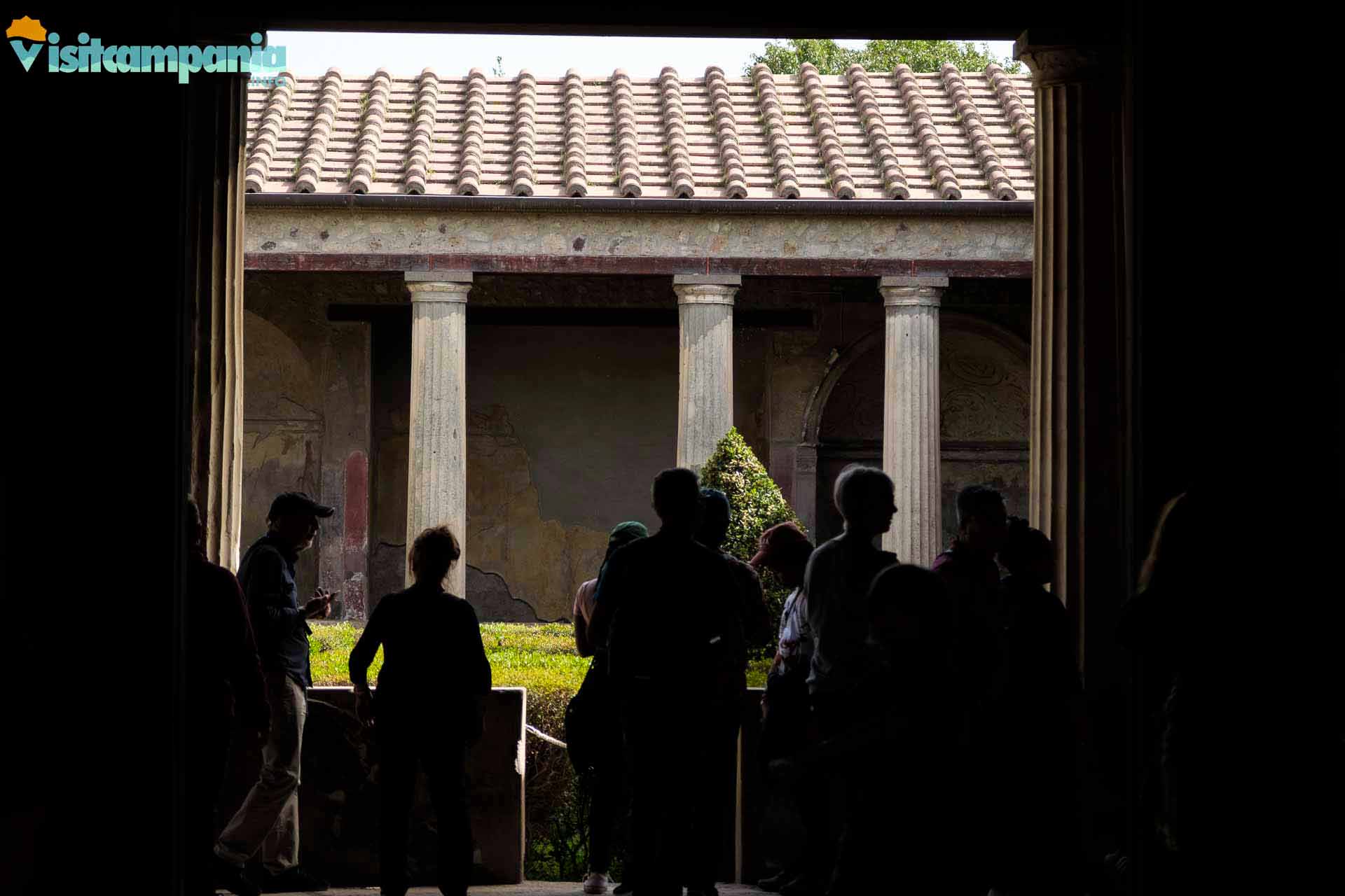 Der Archäologische Park von Pompeji, die Heimat von Menander