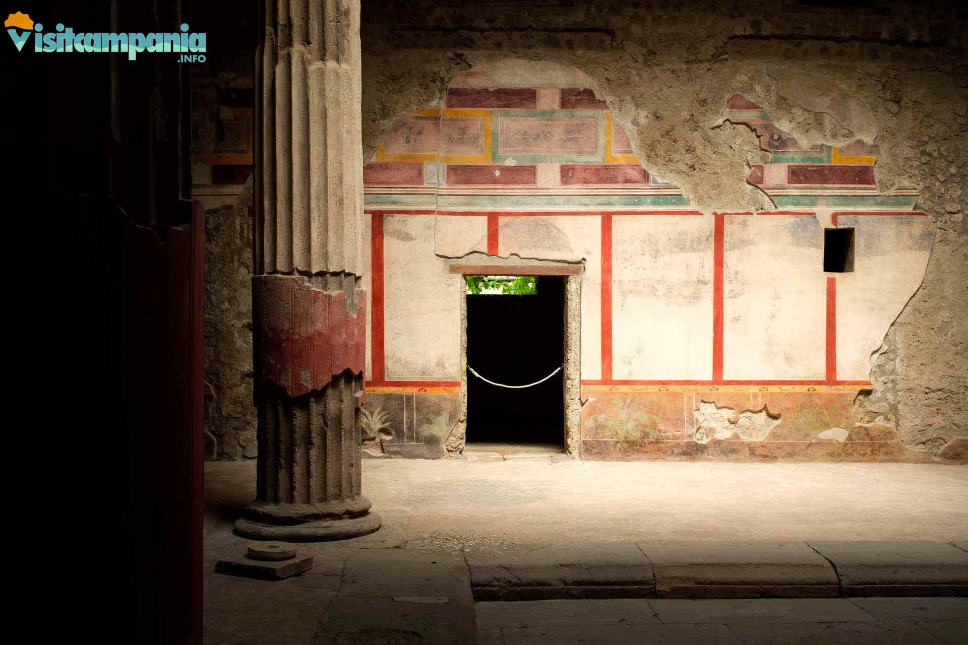 Parco archeologico di Pompei, la casa delle nozze d'argento