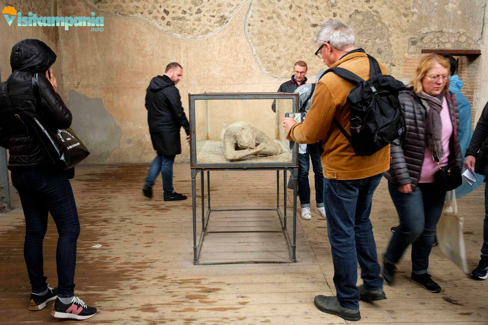 Parco archeologico di Pompei, i calchi