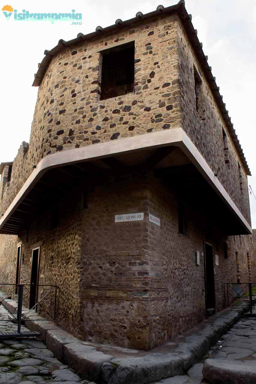 Archäologischer Park von Pompeji, das Bordell