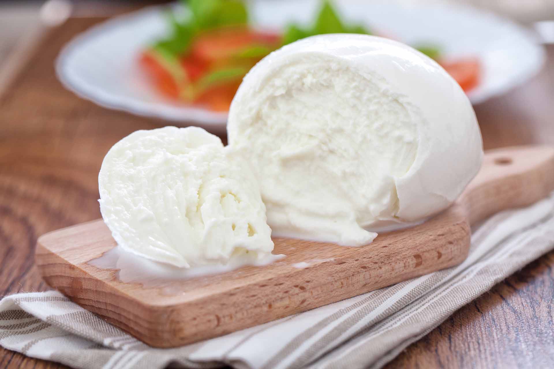 mozzarella de bufflonne AOP