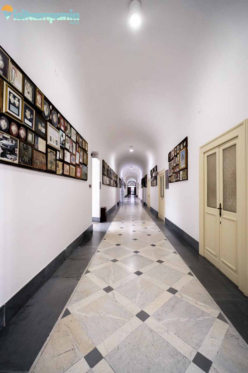 The Sanctuary of Pompeii - corridor with votive offerings