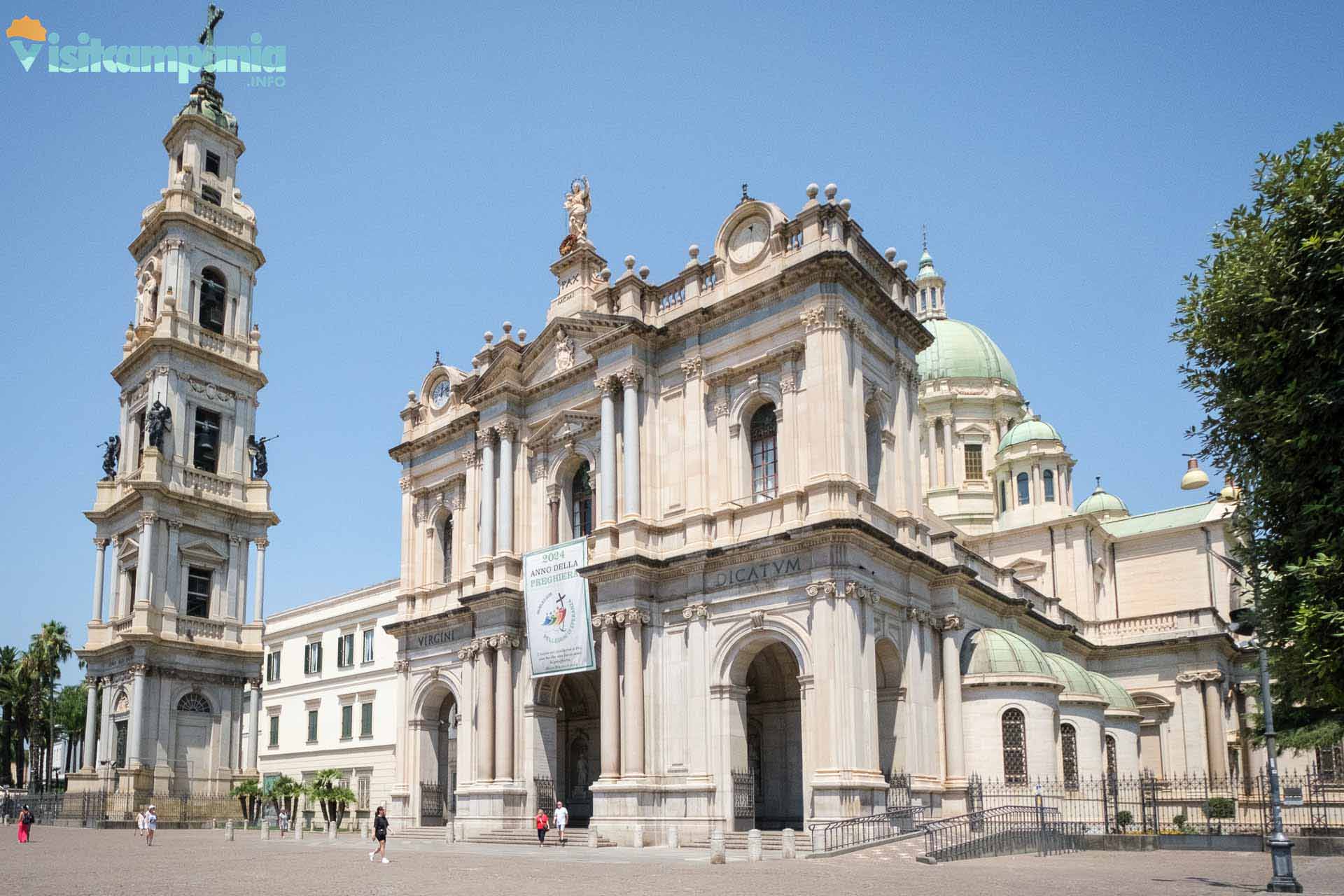 Santuario di Pompei - l'esterno