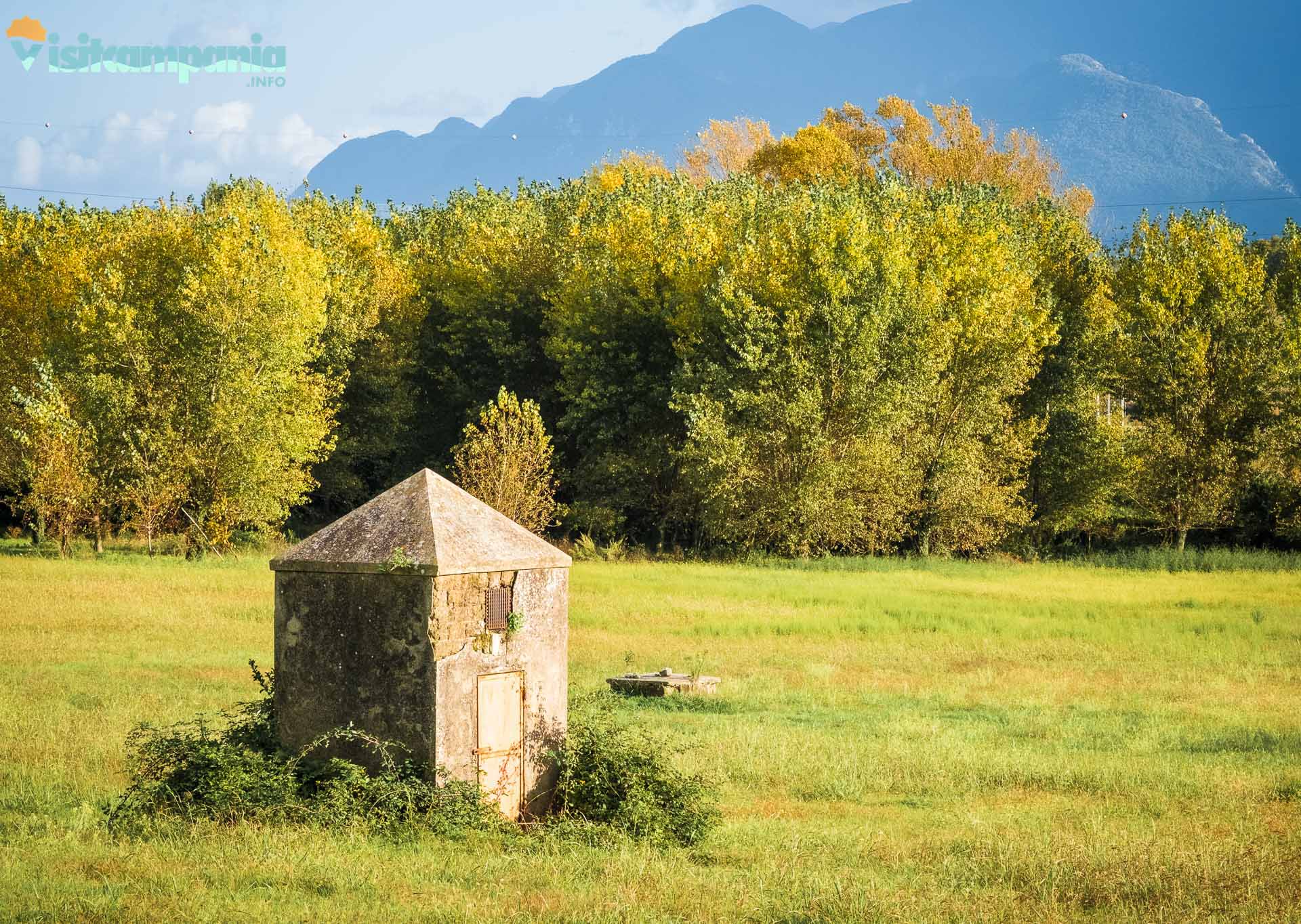 La première tour d'inspection près des sources du Fizzo