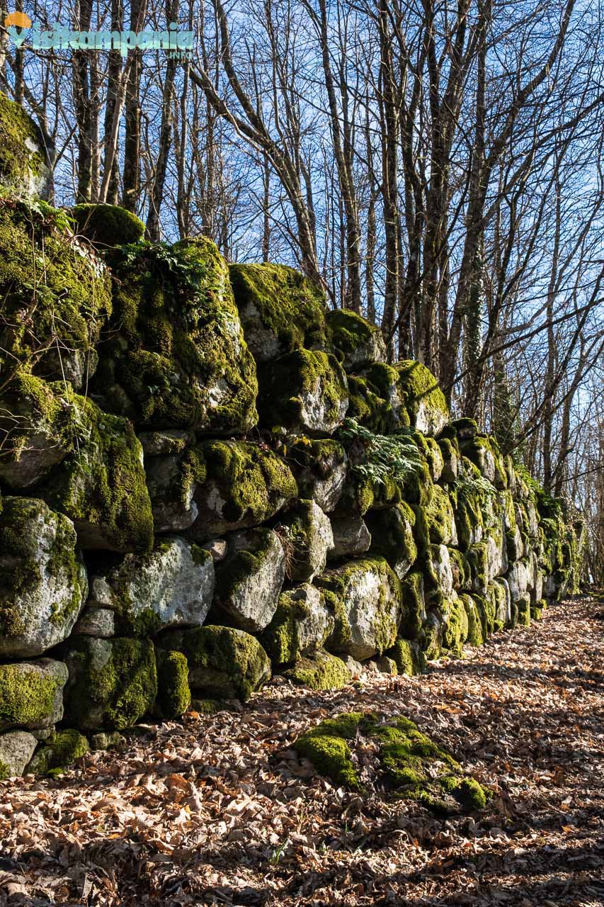 the megalithic walls of the Queen's Garden